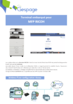Embedded terminal for MFP RICOH 7 • Gespage