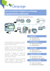 Gespage Hardware Documentation 1 • Gespage