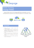 Gespage Mobile Module 2 • Gespage