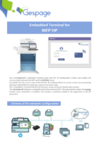 Embedded terminal for MFP HP 3 • Gespage